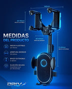 Soporte Móvil 360° DRIVX – Conduce con Total Comodidad